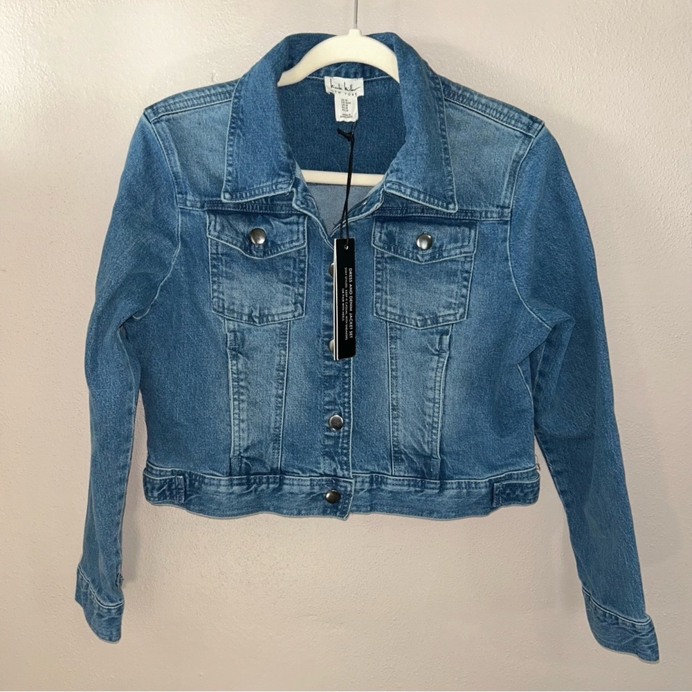 Nicole Miller Classic Blue Jean Jacket